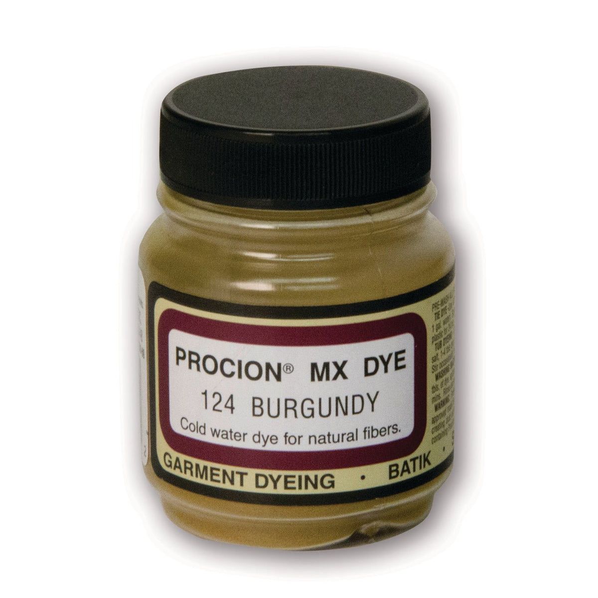 Jacquard Procion MX Dye 2/3 oz - Burgundy - merriartist.com