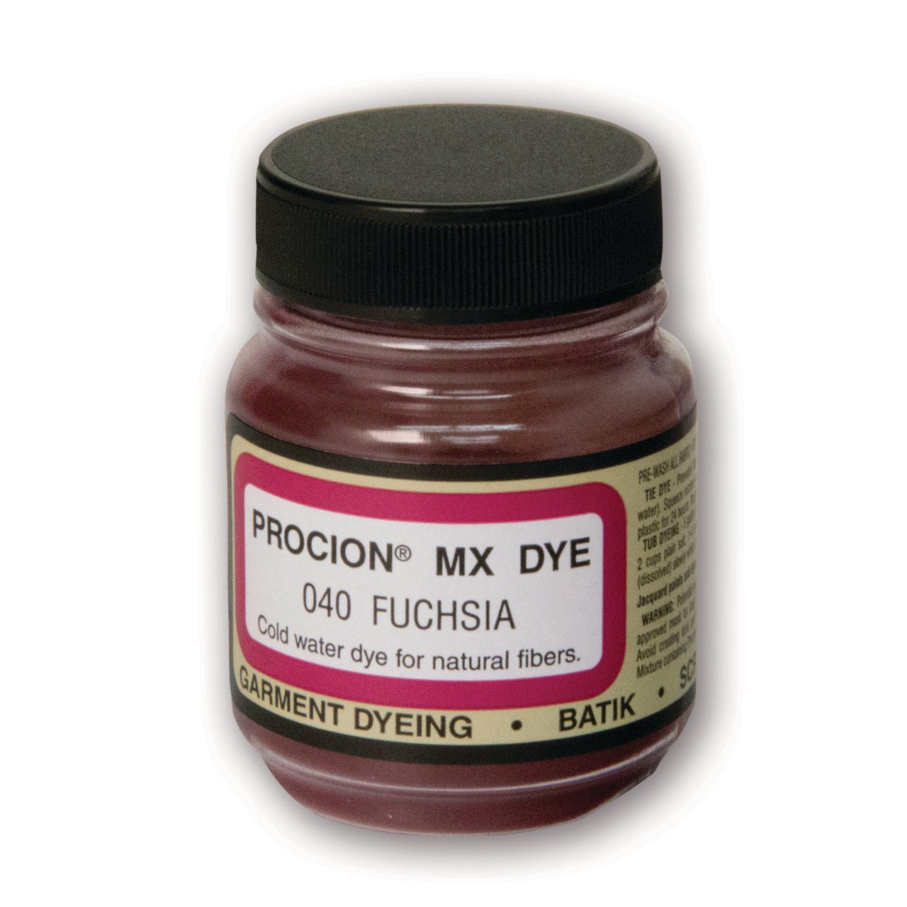 Jacquard Procion MX Dye 2/3 oz - Fuschia - merriartist.com