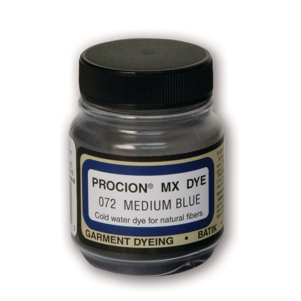 Jacquard Procion MX Dye 2/3 oz - Medium Blue - merriartist.com