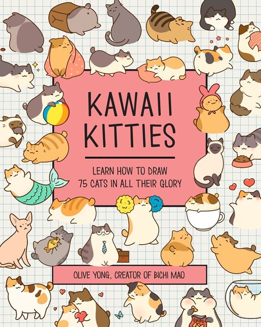 Kawaii Kitties - merriartist.com