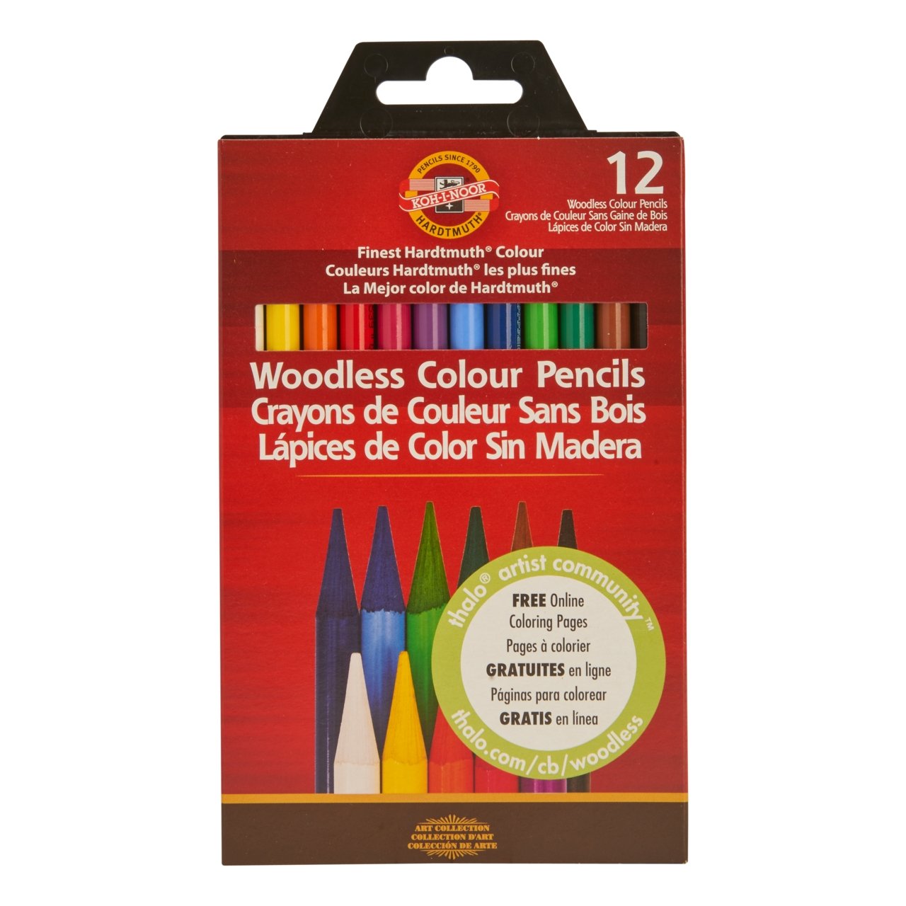 Koh-I-Noor Progresso woodless pencil Set of 12 - merriartist.com