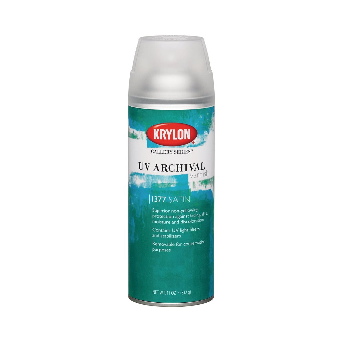 Krylon Gallery UV Archival Varnish 11oz - Satin - merriartist.com