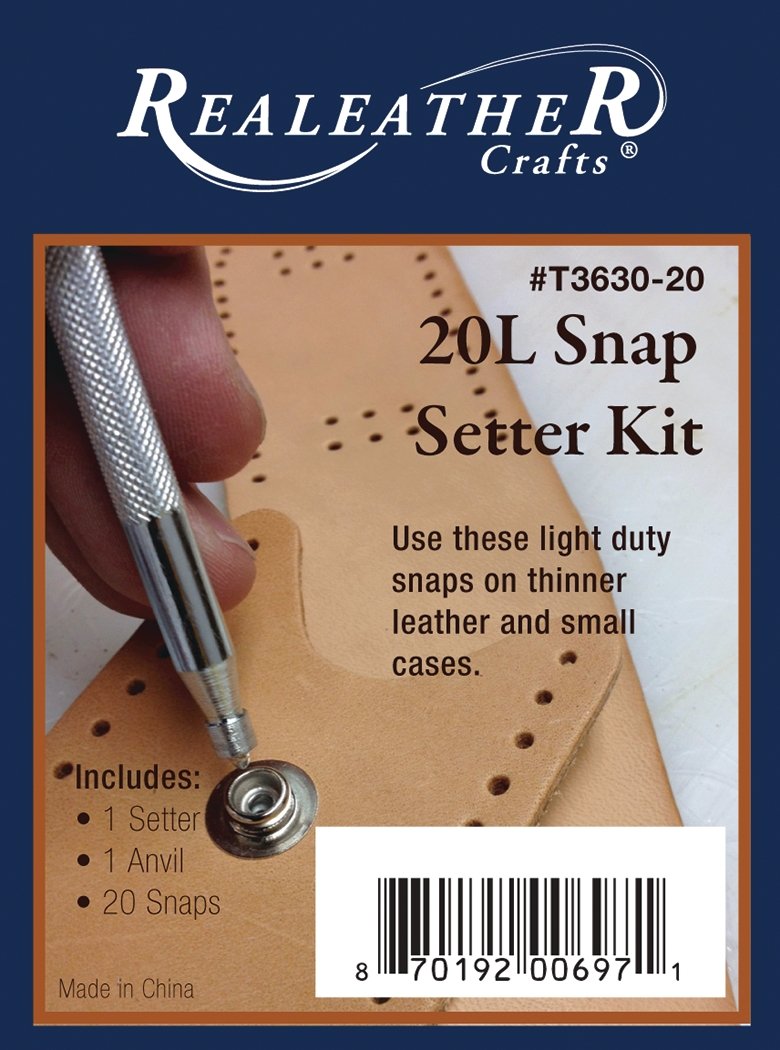 Leather Snaps & Setter Kit - merriartist.com