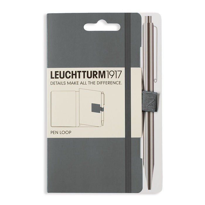 Leuchtturm1917 Pen Loop - Anthracite - merriartist.com