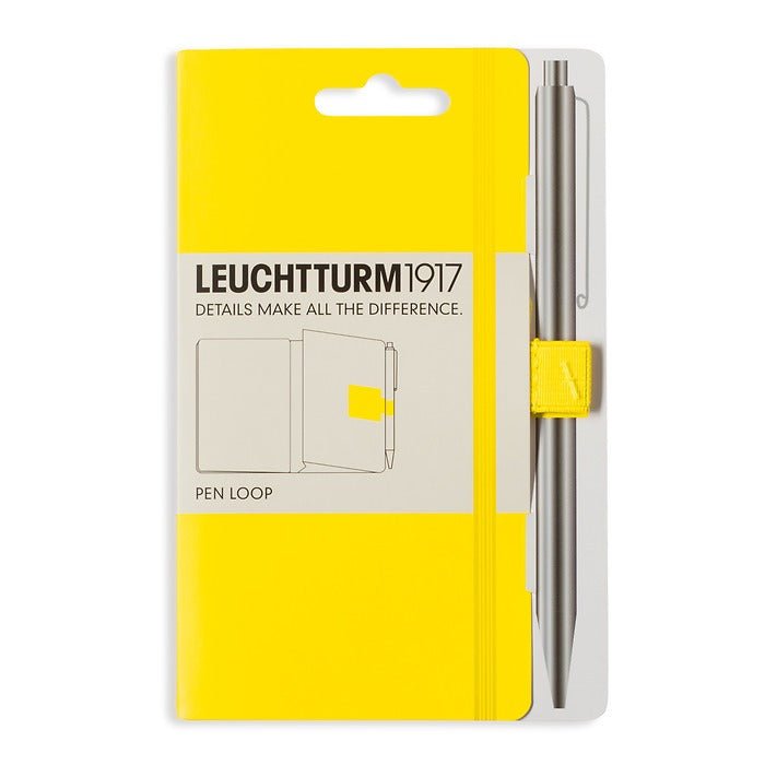 Leuchtturm1917 Pen Loop - Lemon - merriartist.com