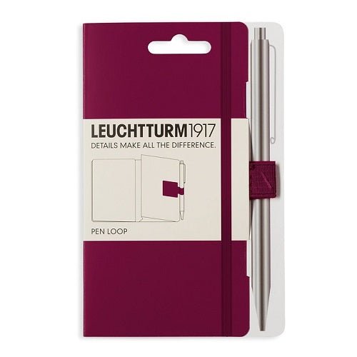 Leuchtturm1917 Pen Loop - Port Red - merriartist.com