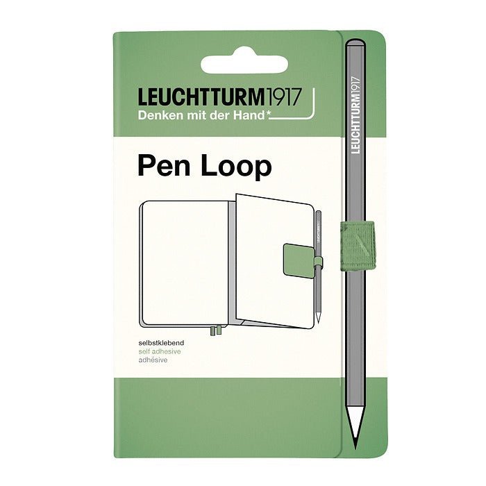 Leuchtturm1917 Pen Loop - Sage - merriartist.com