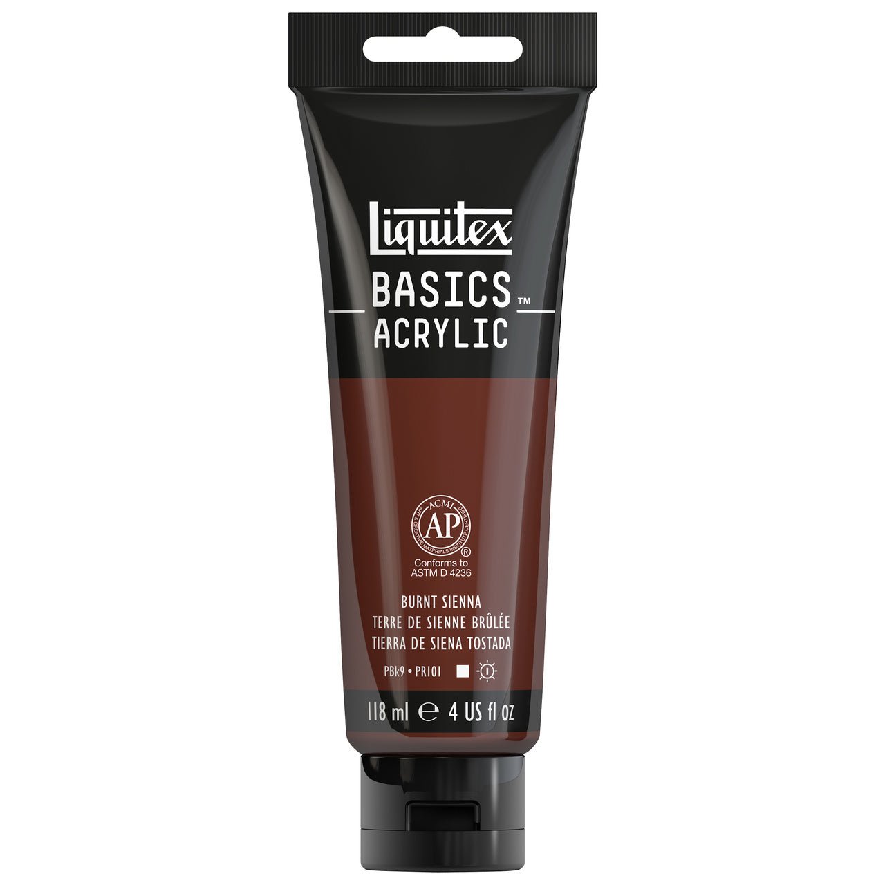 Liquitex BASICS 4 oz Burnt Sienna - merriartist.com