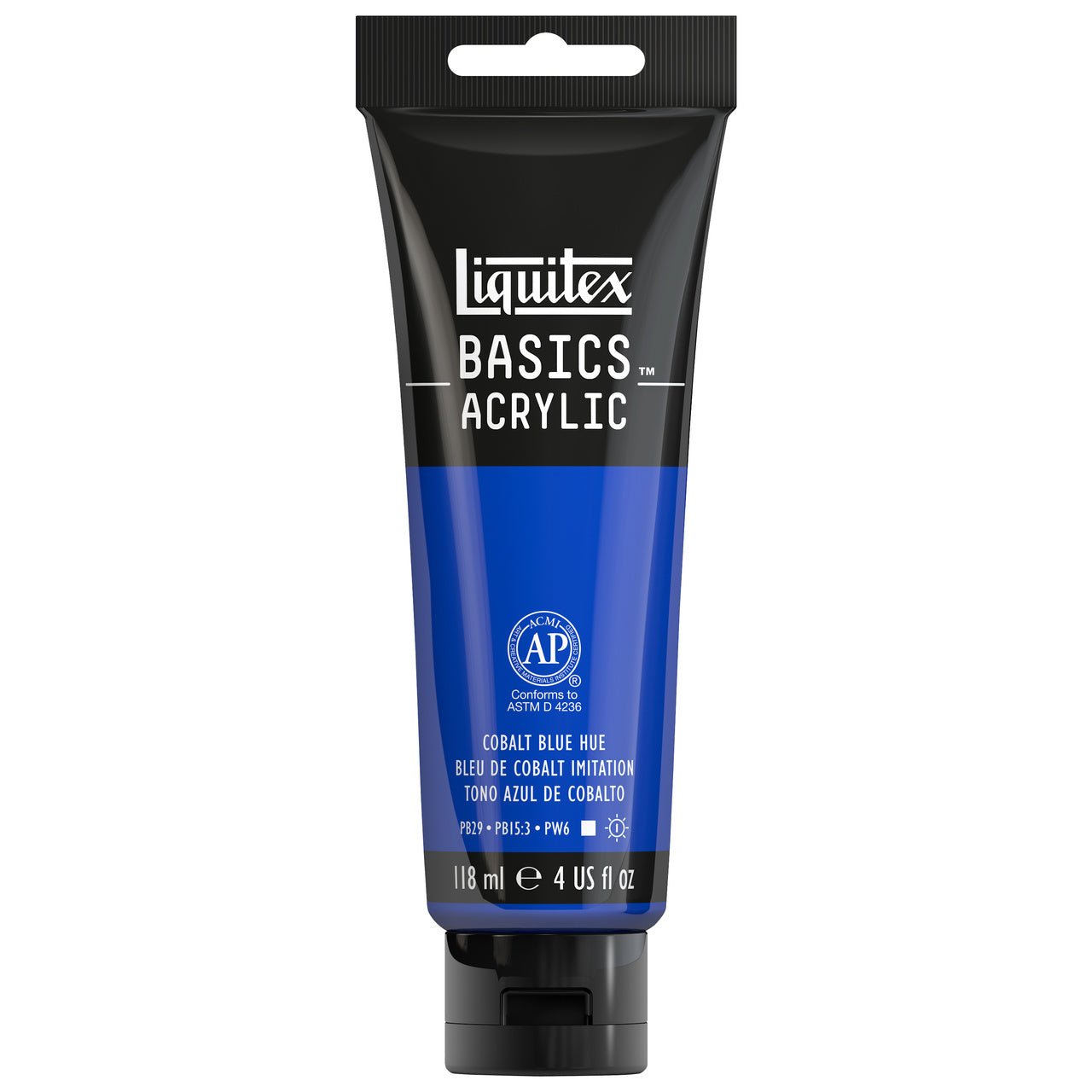 Liquitex BASICS 4 oz Cobalt Blue - merriartist.com