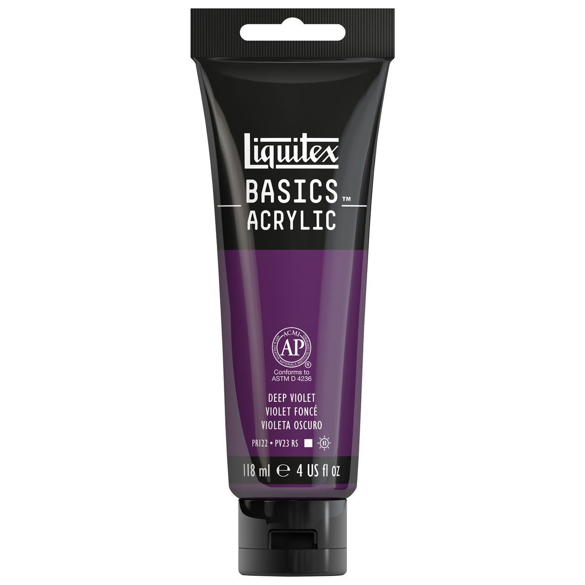 Liquitex BASICS 4 oz Deep Violet - merriartist.com