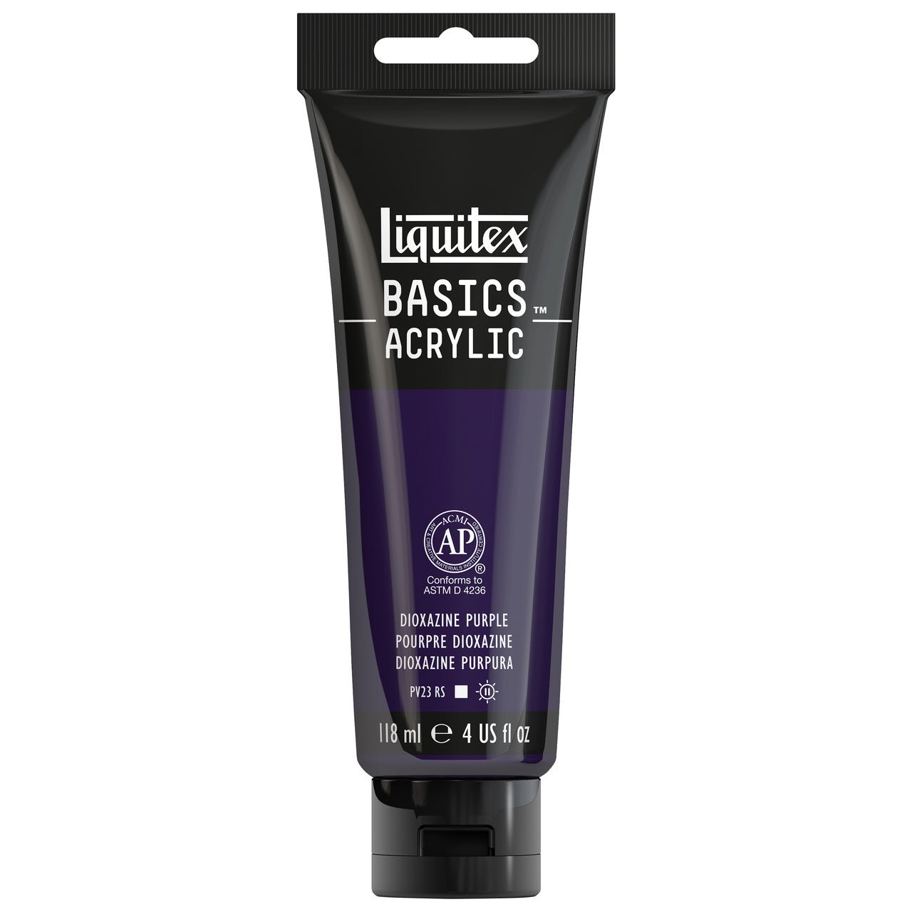 Liquitex BASICS 4 oz Dioxazine Purple - merriartist.com