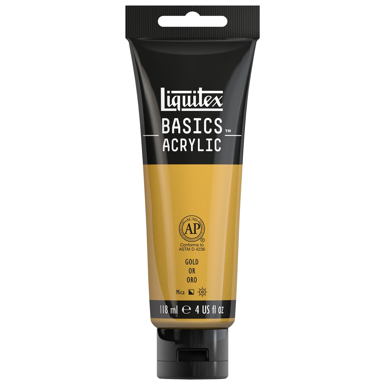 Liquitex BASICS 4 oz Iridescent Gold - merriartist.com