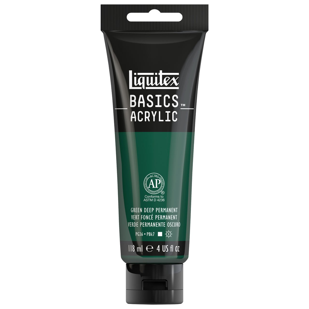 Liquitex BASICS 4 oz Permanent Green Deep - merriartist.com