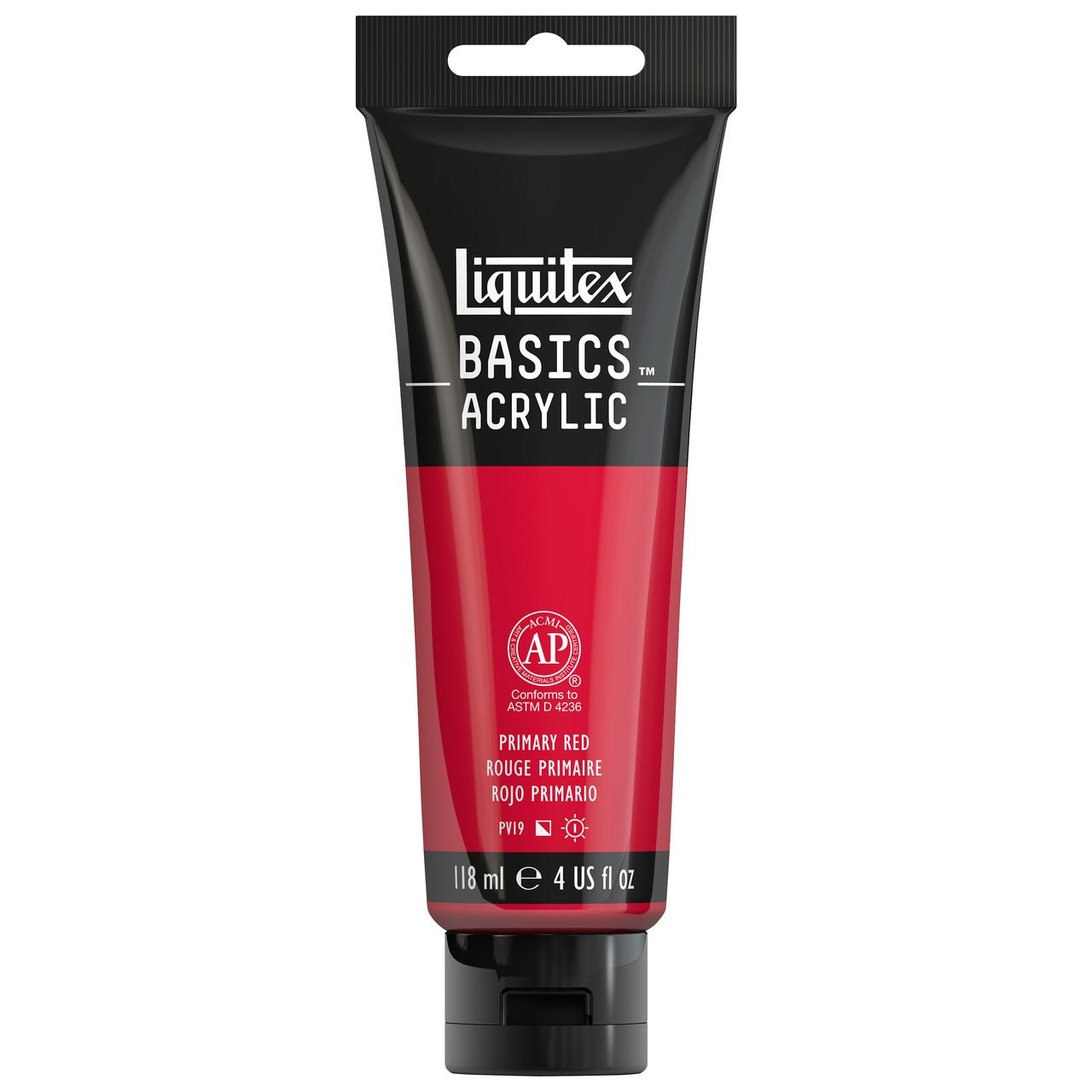 Liquitex BASICS 4 oz Primary Red - merriartist.com