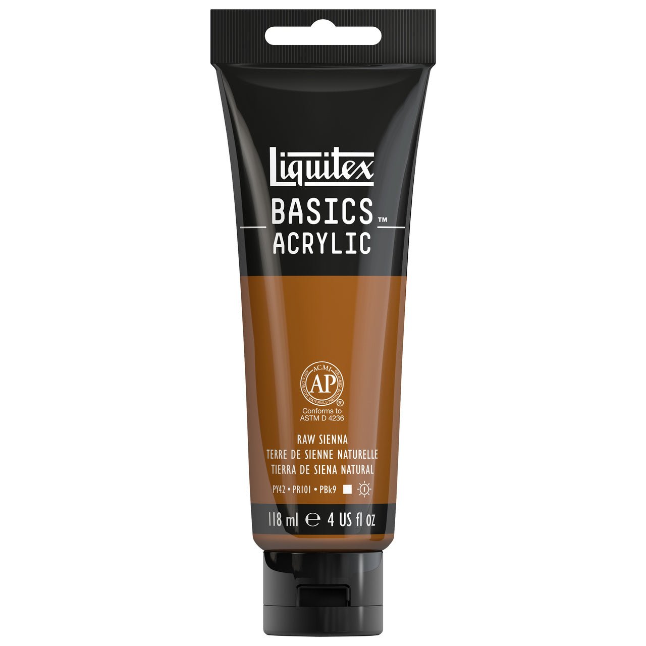 Liquitex BASICS 4 oz Raw Sienna - merriartist.com