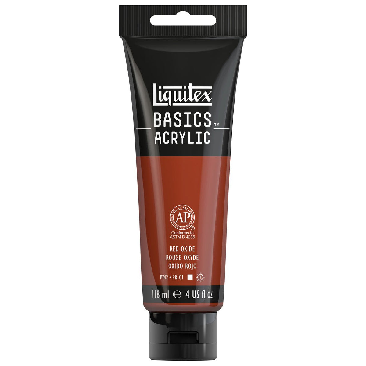Liquitex BASICS 4 oz Red Oxide - merriartist.com