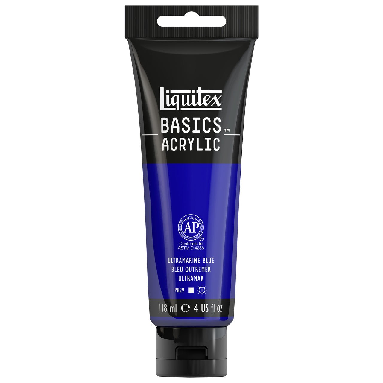 Liquitex BASICS 4 oz Ultramarine Blue - merriartist.com