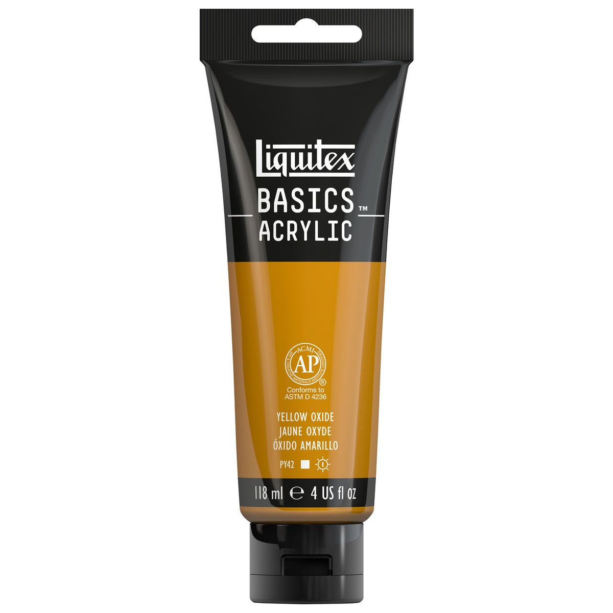 Liquitex BASICS 4 oz Yellow Oxide - merriartist.com