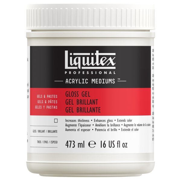 Liquitex Gloss Gel 473ml (16 oz) - merriartist.com