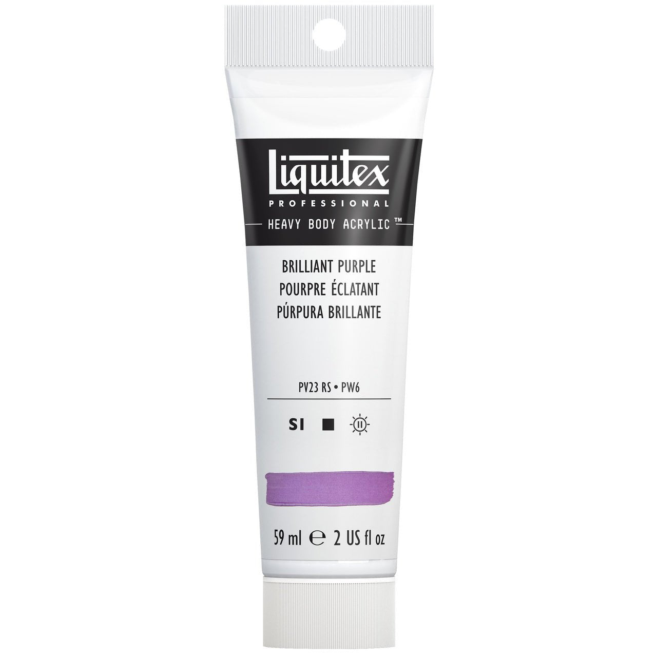 Liquitex Heavy Body Acrylic 2oz - Brilliant purple - merriartist.com