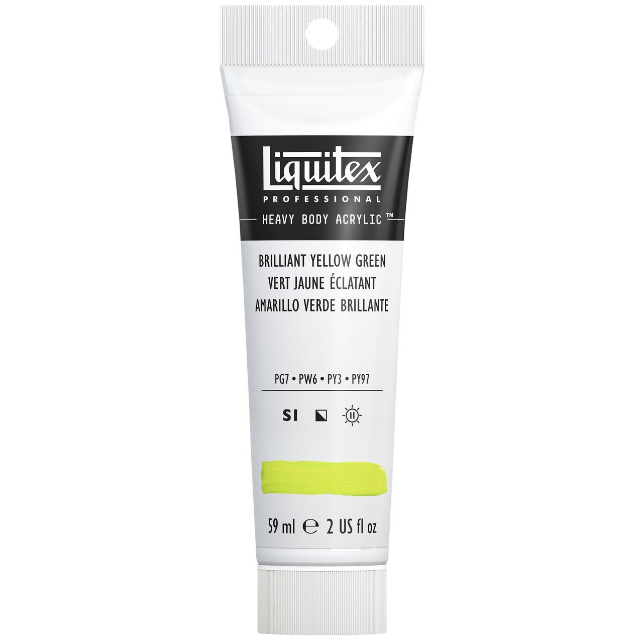 Liquitex Heavy Body Acrylic 2oz - Brilliant yellow green - merriartist.com