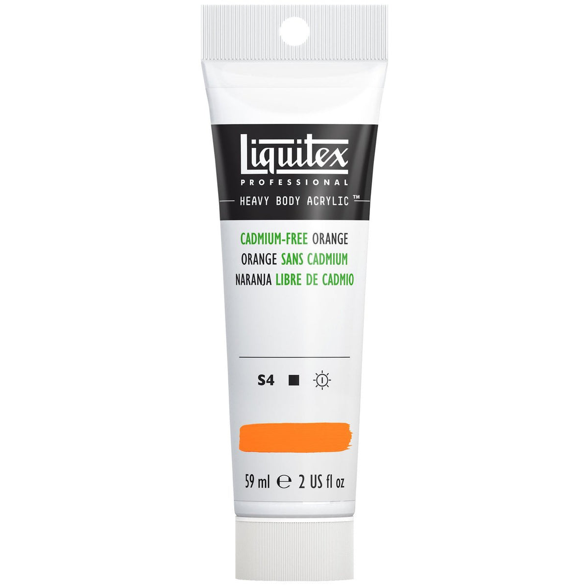 Liquitex Heavy Body Acrylic 2oz - Cadmium Free Orange - merriartist.com