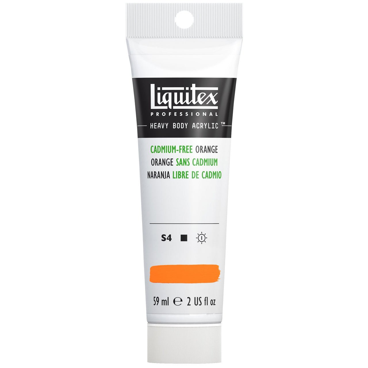 Liquitex Heavy Body Acrylic 2oz - Cadmium Free Orange - merriartist.com