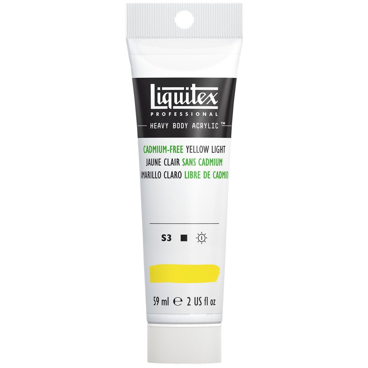Liquitex Heavy Body Acrylic 2oz - Cadmium Free Yellow Light - merriartist.com