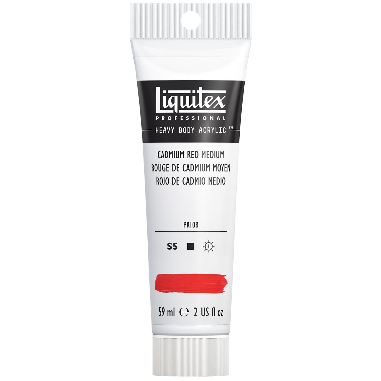 Liquitex Heavy Body Acrylic 2oz - Cadmium red medium - merriartist.com
