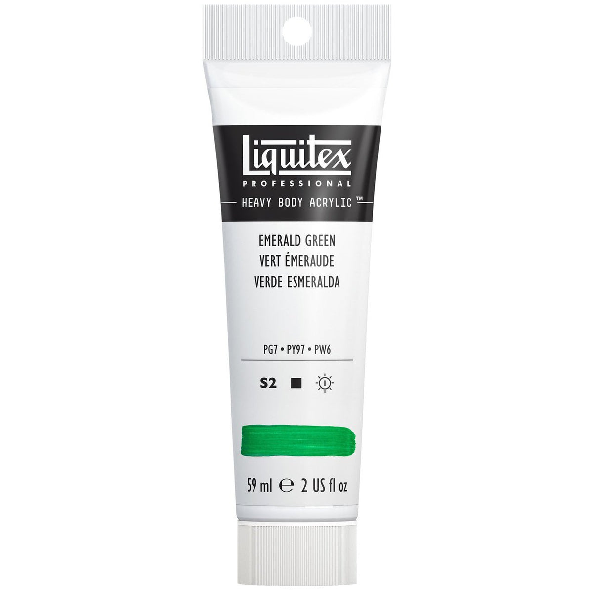 Liquitex Heavy Body Acrylic 2oz - Emerald Green - merriartist.com