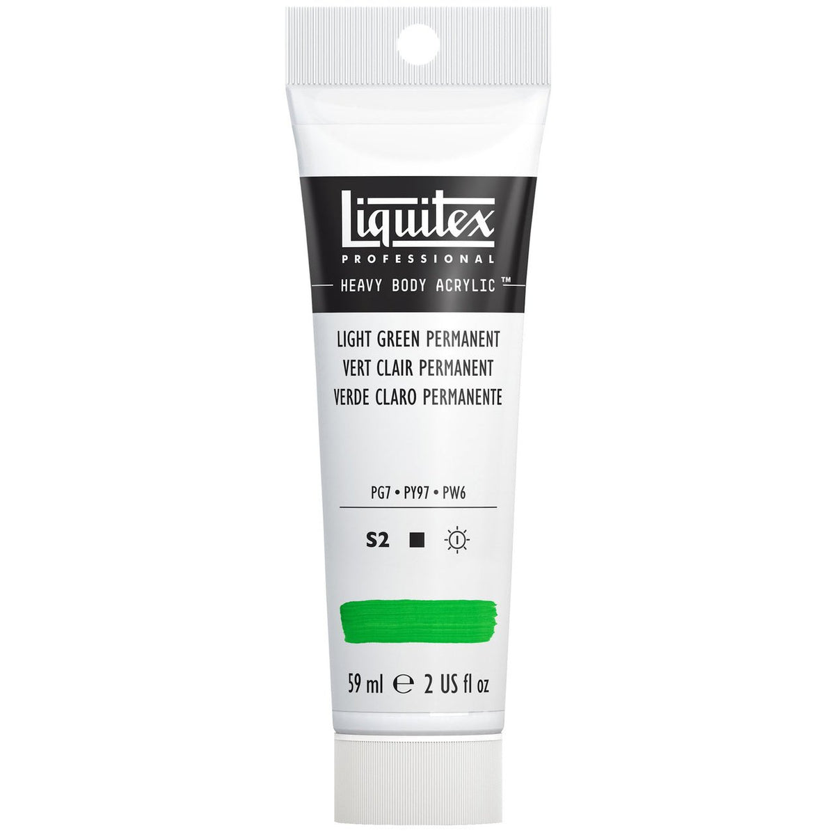 Liquitex Heavy Body Acrylic 2oz - Light Green (permanent) - merriartist.com