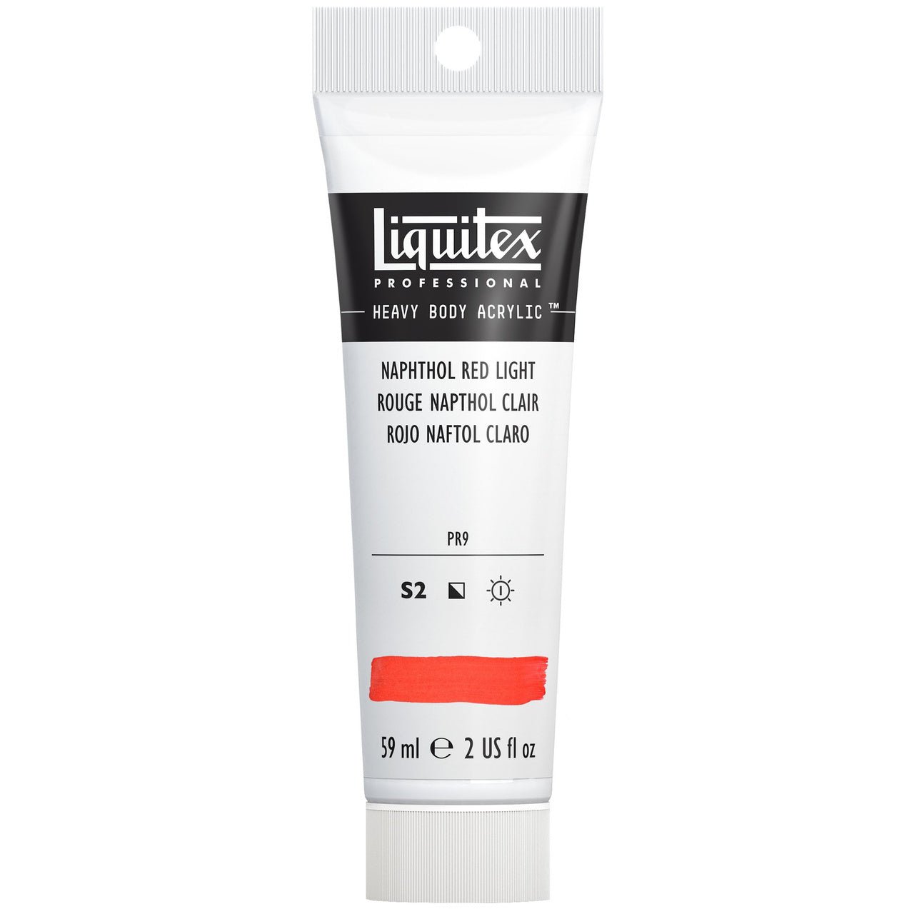 Liquitex Heavy Body Acrylic 2oz - Naphthol Red Light - merriartist.com
