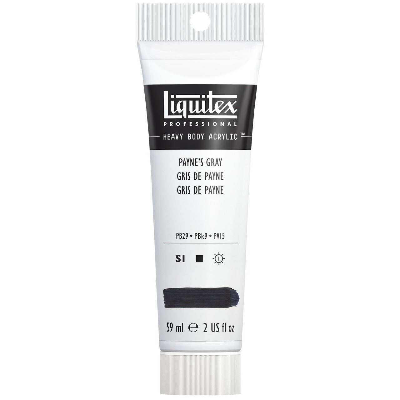 Liquitex Heavy Body Acrylic 2oz - Paynes gray - merriartist.com