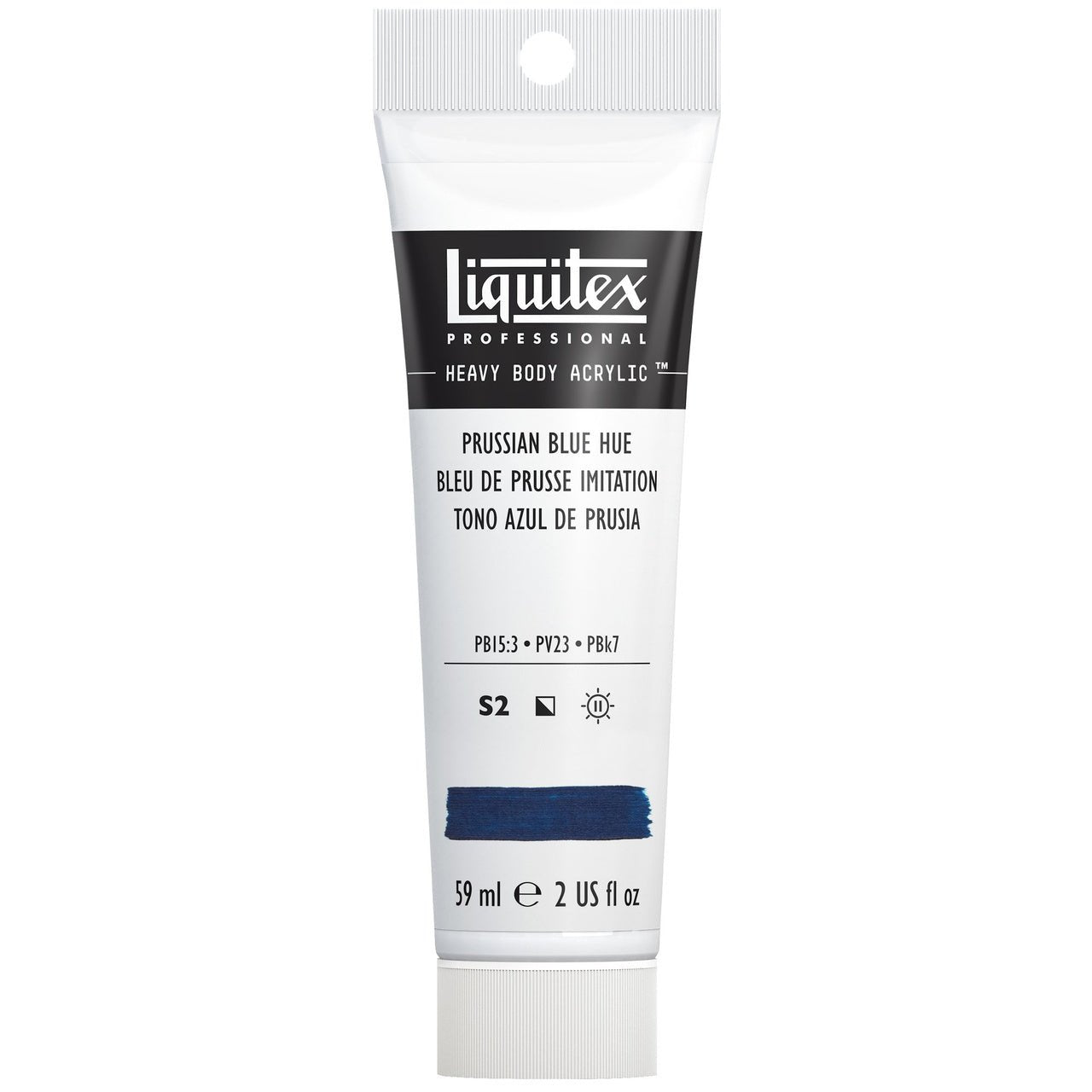Liquitex Heavy Body Acrylic 2oz - Prussian blue hue - merriartist.com