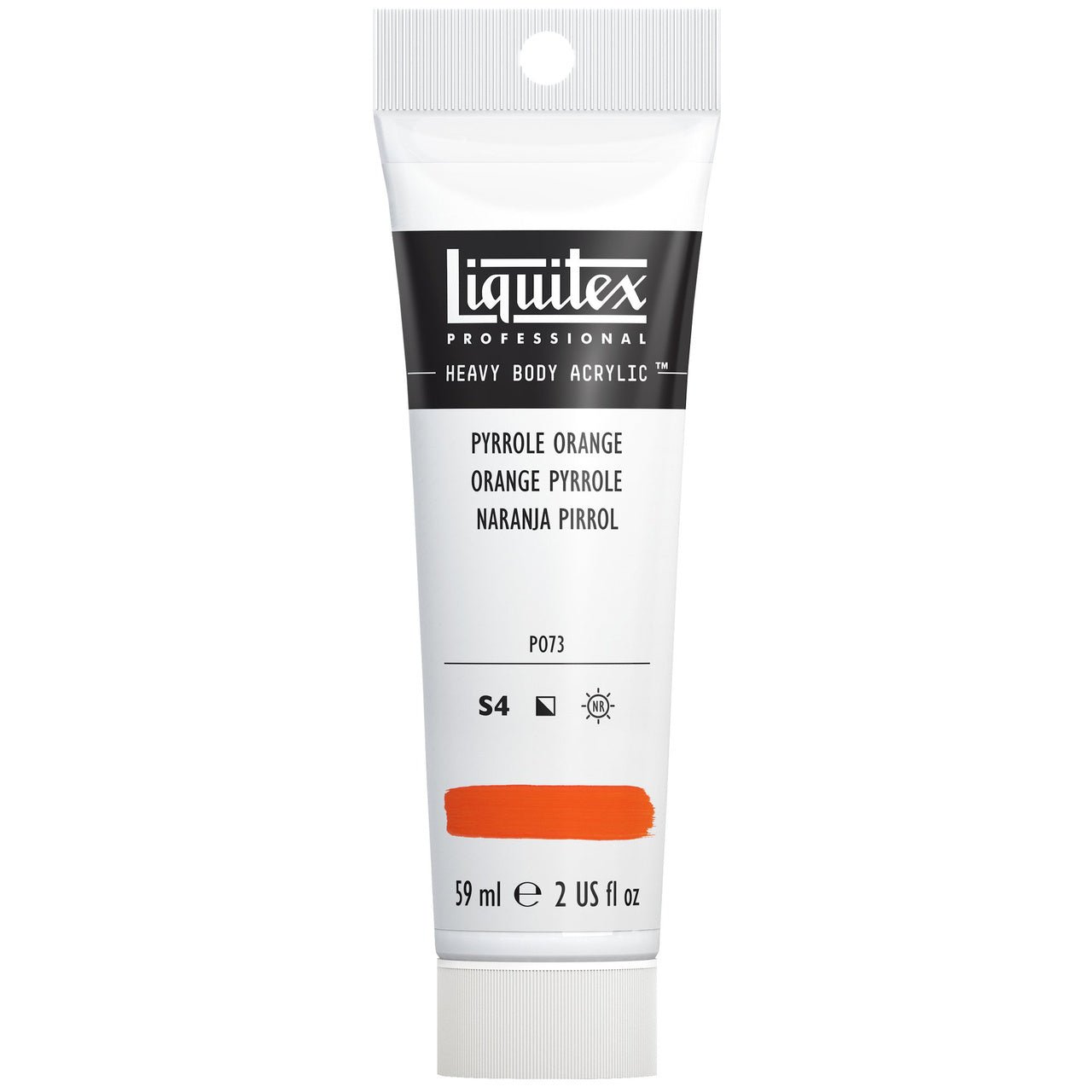 Liquitex Heavy Body Acrylic 2oz - Pyrrole orange - merriartist.com