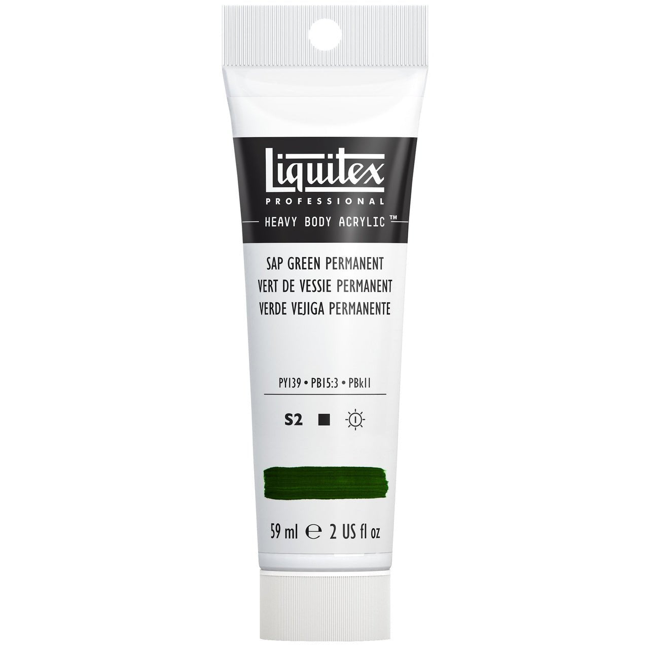 Liquitex Heavy Body Acrylic 2oz - Sap green (permanent) - merriartist.com