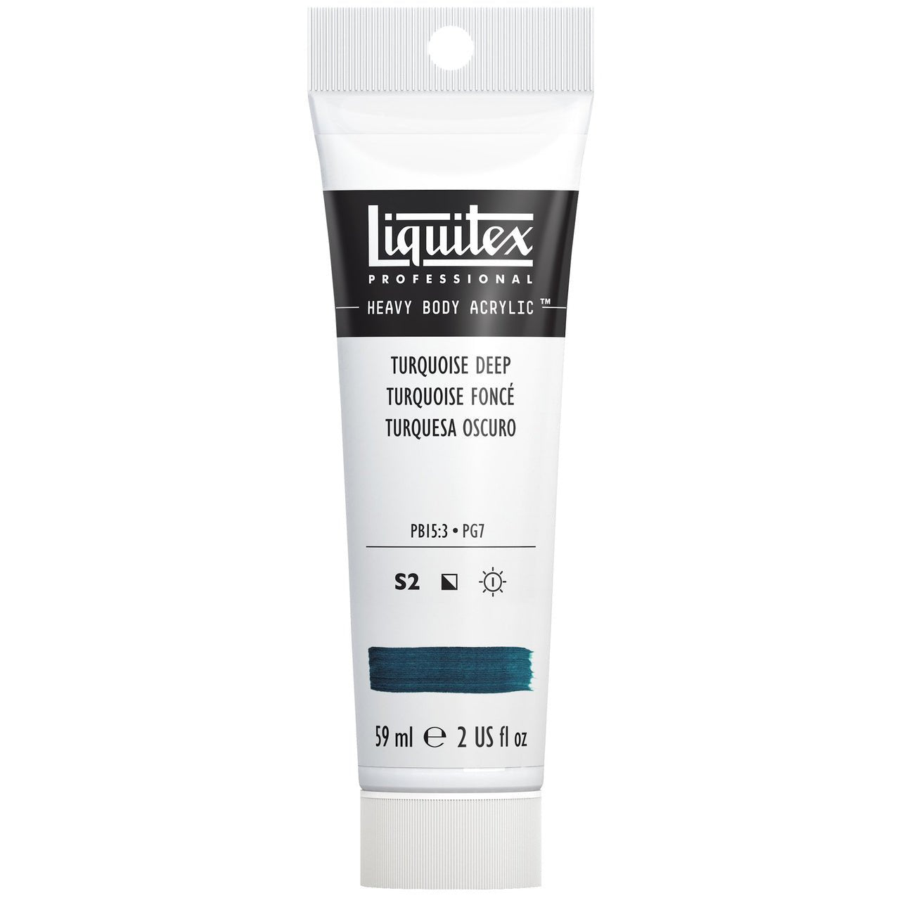 Liquitex Heavy Body Acrylic 2oz - Turquoise deep - merriartist.com