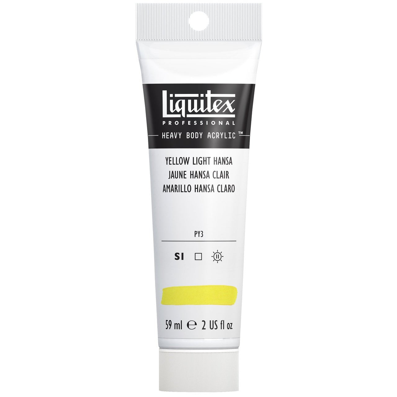 Liquitex Heavy Body Acrylic 2oz - Yellow Hansa light - merriartist.com