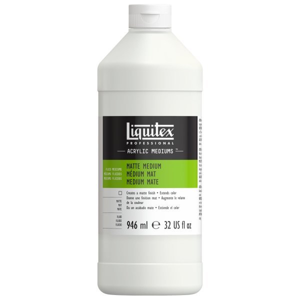 Liquitex Matte Medium 32 oz - merriartist.com