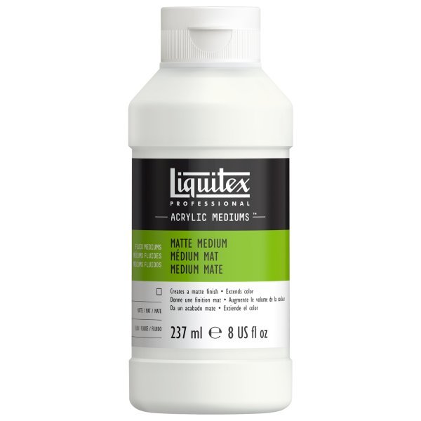 Liquitex Matte Medium 8 oz - merriartist.com