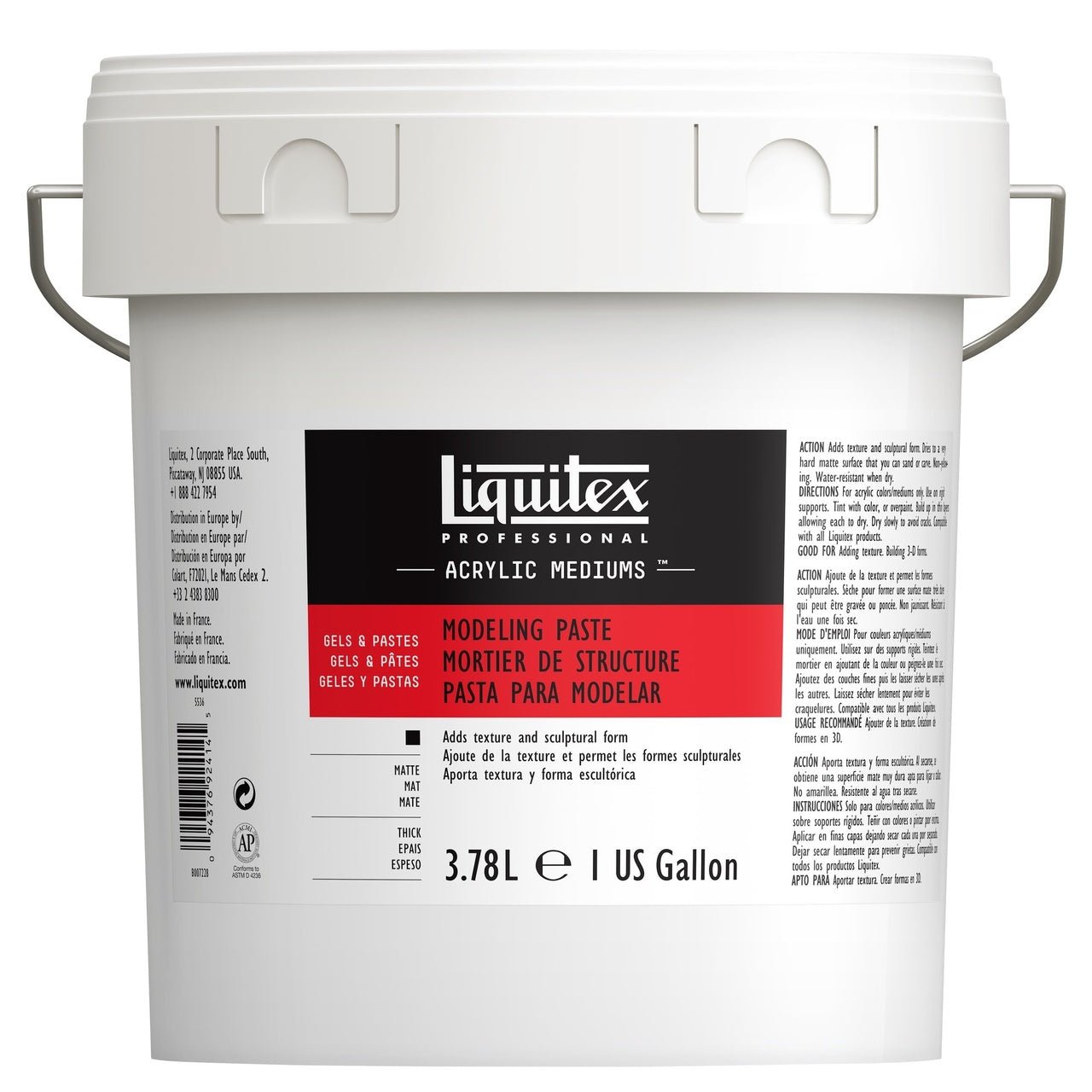 Liquitex Modeling Paste Gallon - merriartist.com