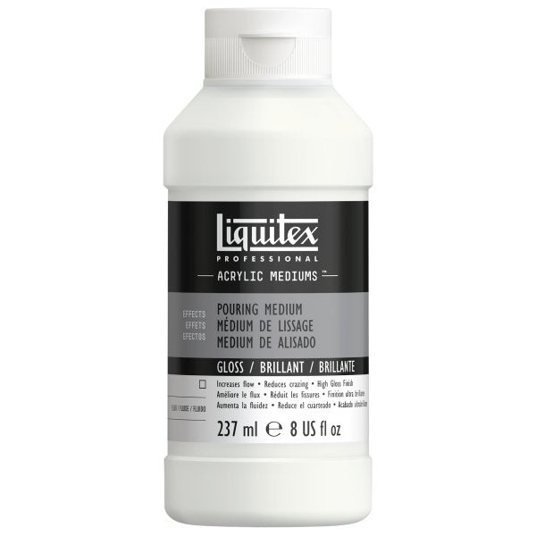 Liquitex Pouring Medium 8 fl oz (237 ml) - merriartist.com