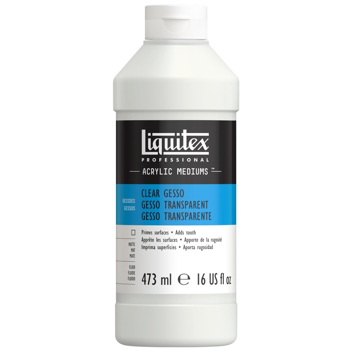 Liquitex Professional Clear Acrylic Gesso 16 oz - merriartist.com