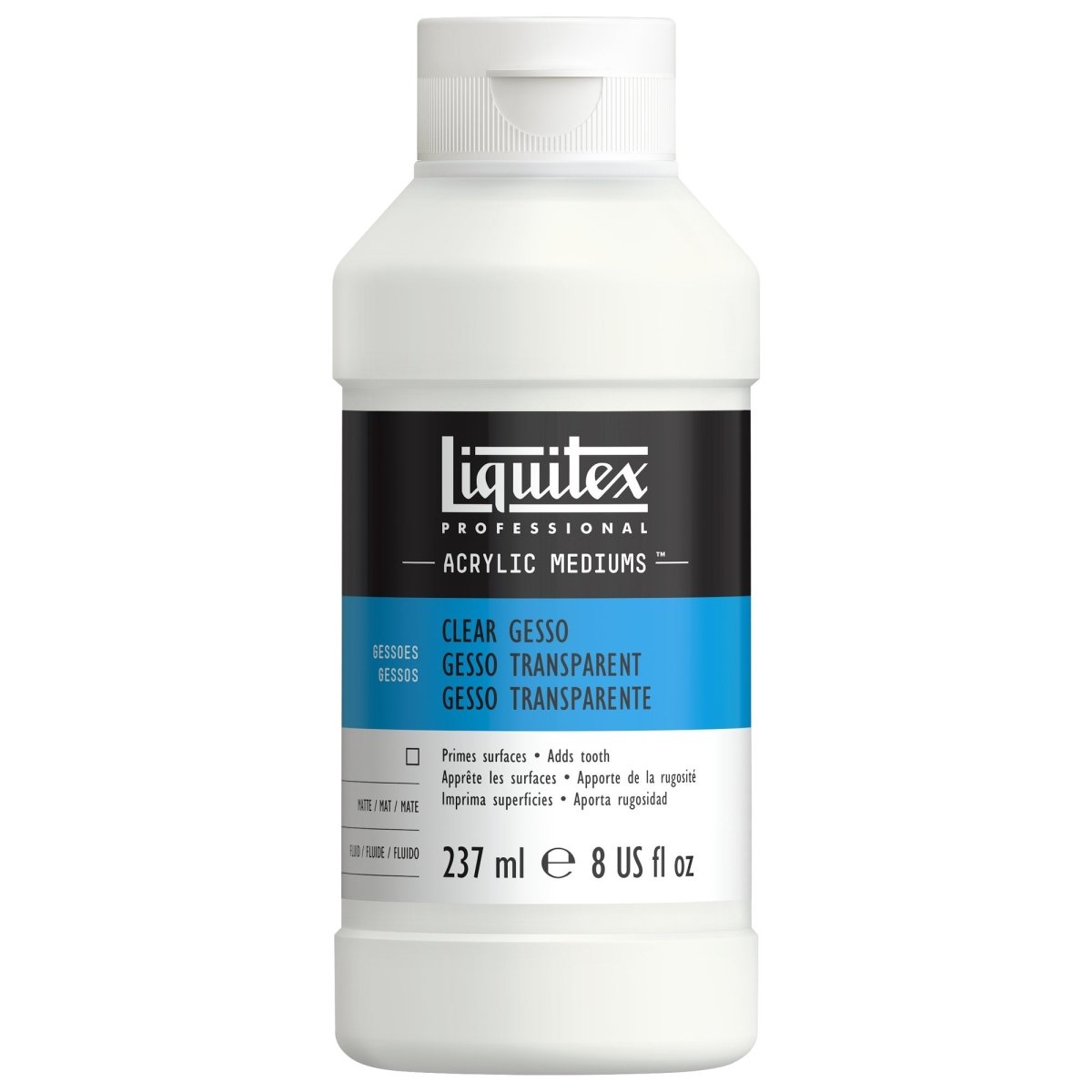 Liquitex Professional Clear Acrylic Gesso 8 oz - merriartist.com