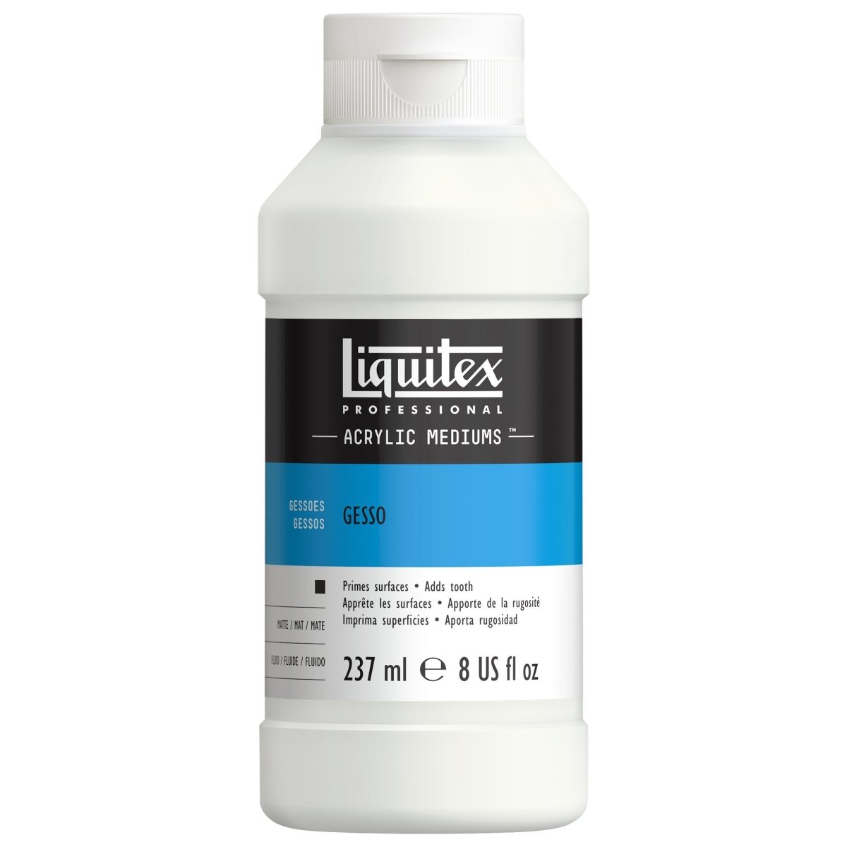 Liquitex Professional White Gesso 8 oz (237 ml) - merriartist.com