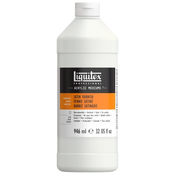 Liquitex Satin Acrylic Varnish 32 OZ - merriartist.com