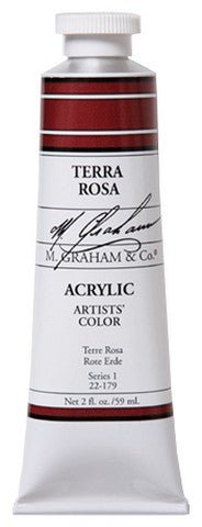 M. Graham Acrylic Color Terra Rosa - 2 ounce (60 ml) - merriartist.com