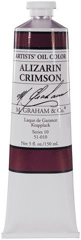 M. Graham Oil Color - Alizarin Crimson 150 ml - merriartist.com