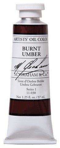 M. Graham Oil Color - Burnt Umber 150 ml - merriartist.com