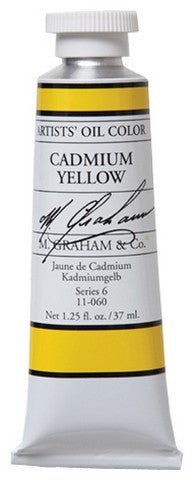 M. Graham Oil Color - Cadmium Yellow 37 ml - merriartist.com
